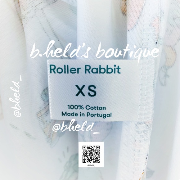 Roller Rabbit On The Road Polo Pajamas in White Size X-Small (XS) Brand New NWT - Picture 11 of 16